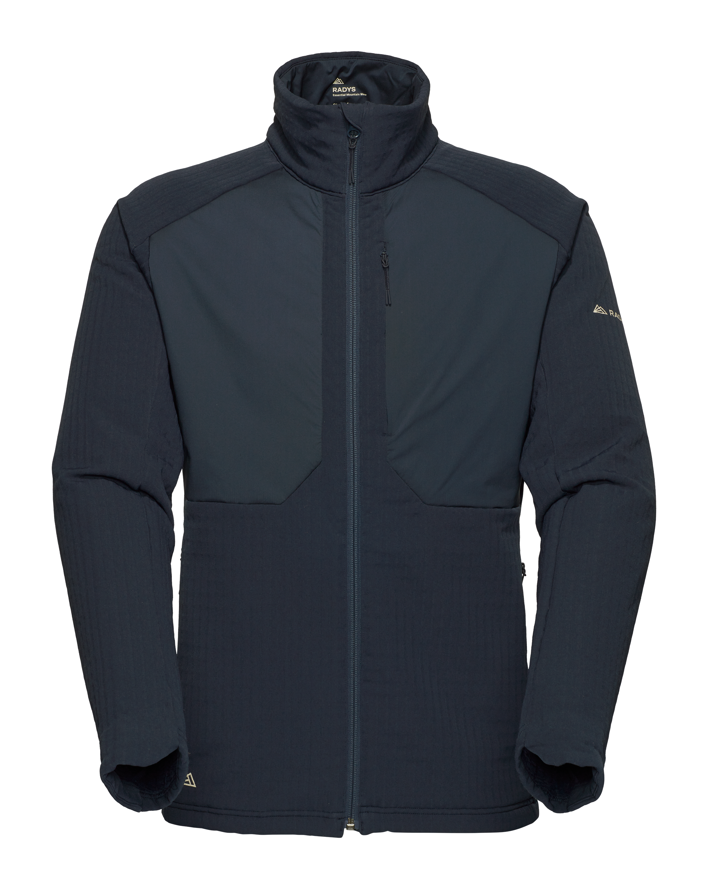 R4 Alpine Woven Fleece Jacket  navy (1824.NAV) R4 Alpine Woven Fleece Jacket  navy