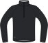 R5 Merino Zip Shirt Long M black