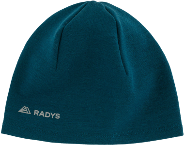 RA Merino Fleece Cap indigo-salute