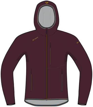 R4 Strechfleece Jacket M port royale