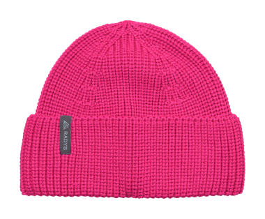 RA Free Mountain Beanie bright pinkt