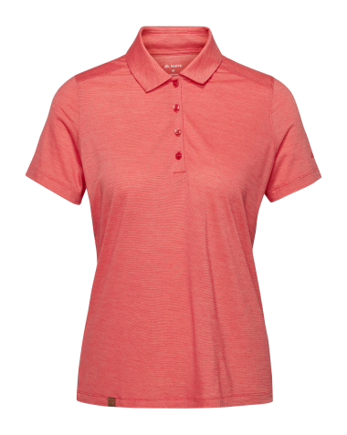 R5 Light Merino Polo sorbet