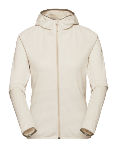 R4 Merino Waffle Hoody Jacket  pearl