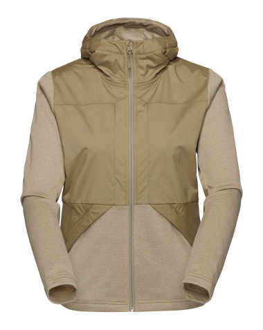 R4 Hybrid Merino Fleece Hoody cedar