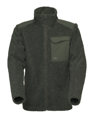 R4 Teddy Fleece Jacket thyme leaves