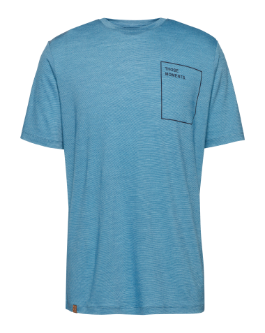 R5 Light Merino T ocean blue