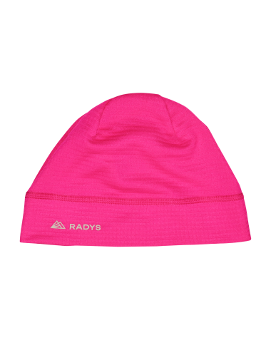 RA Merino Waffle Cap  bright pinkt