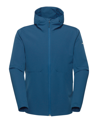 R4 Woven Fleece Hoody Jacket M yale blue