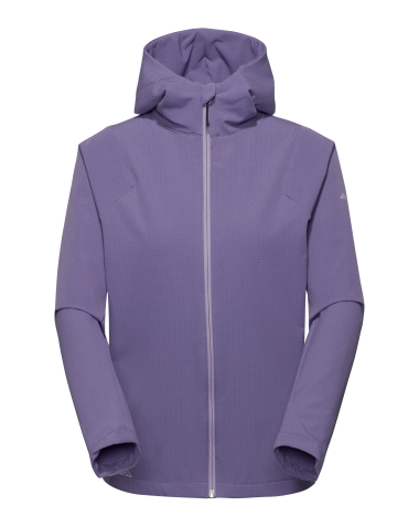 R4 Woven Fleece Hoody Jacket W mauve