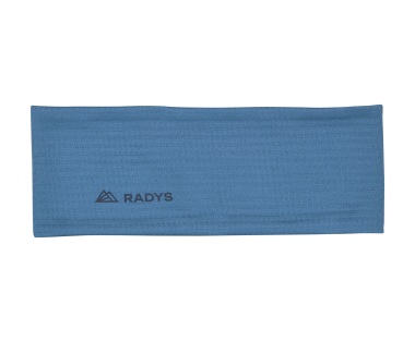 RA Merino Waffle Headband sapphire